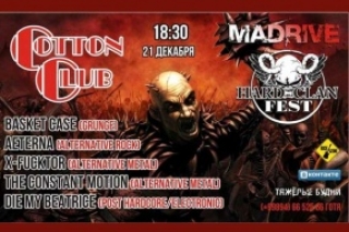 MADRIVE & HARDCLAN FEST in Cotton Club