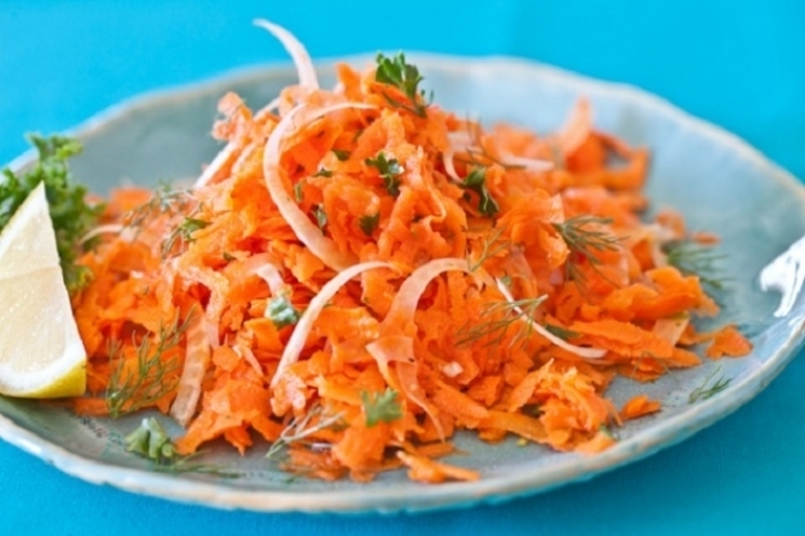 Французский морковный салат с фенхелем